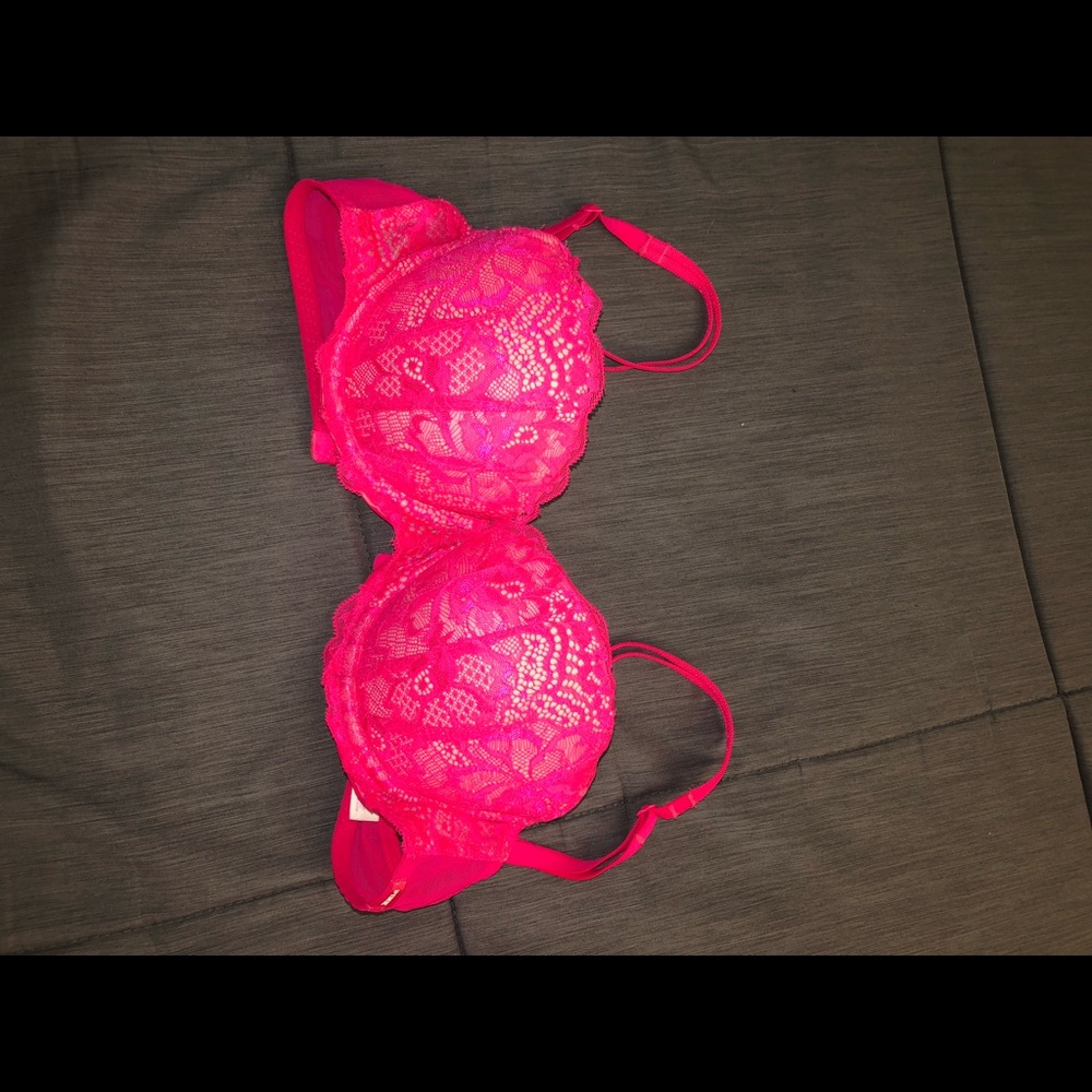 Pink Push up Bra